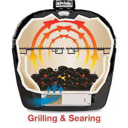 Primo Large Charcoal ALL-IN-ONE