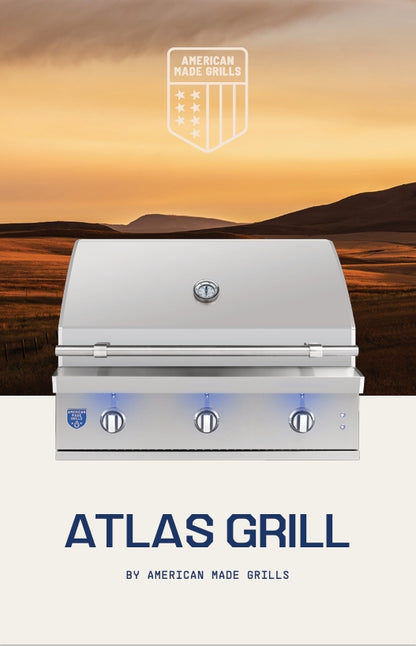 American Made Grills - Atlas - 36" -w/Briqutte Trays